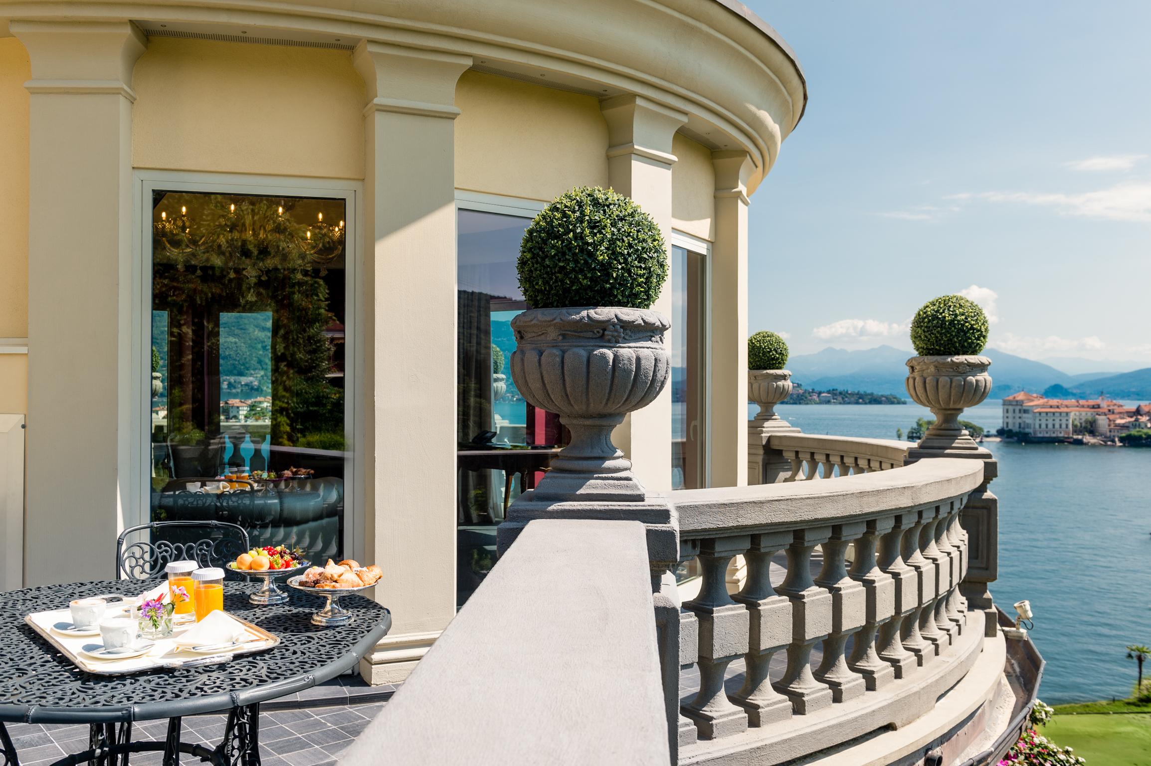 Hotel Villa E Palazzo Aminta Stresa Exteriör bild