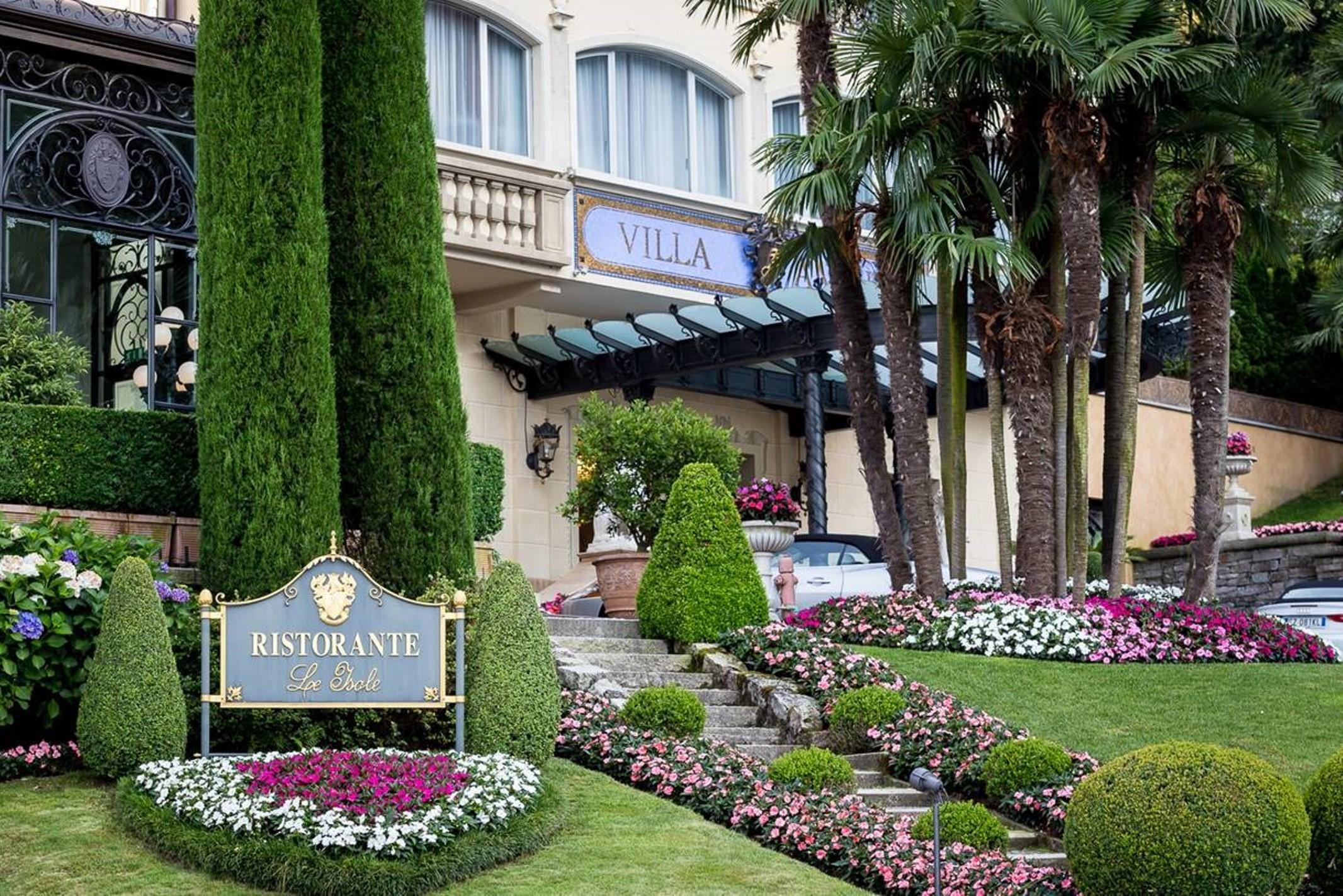 Hotel Villa E Palazzo Aminta Stresa Exteriör bild