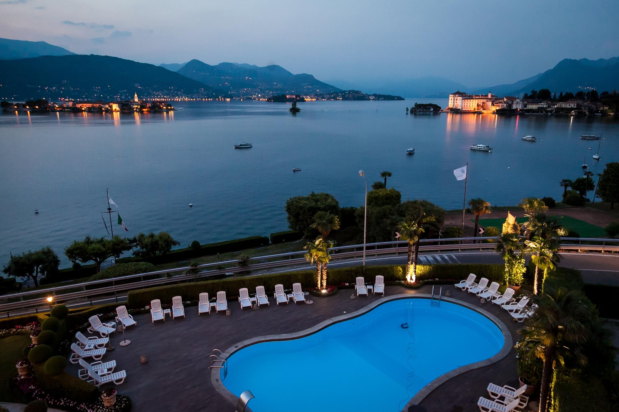 Hotel Villa E Palazzo Aminta Stresa Exteriör bild