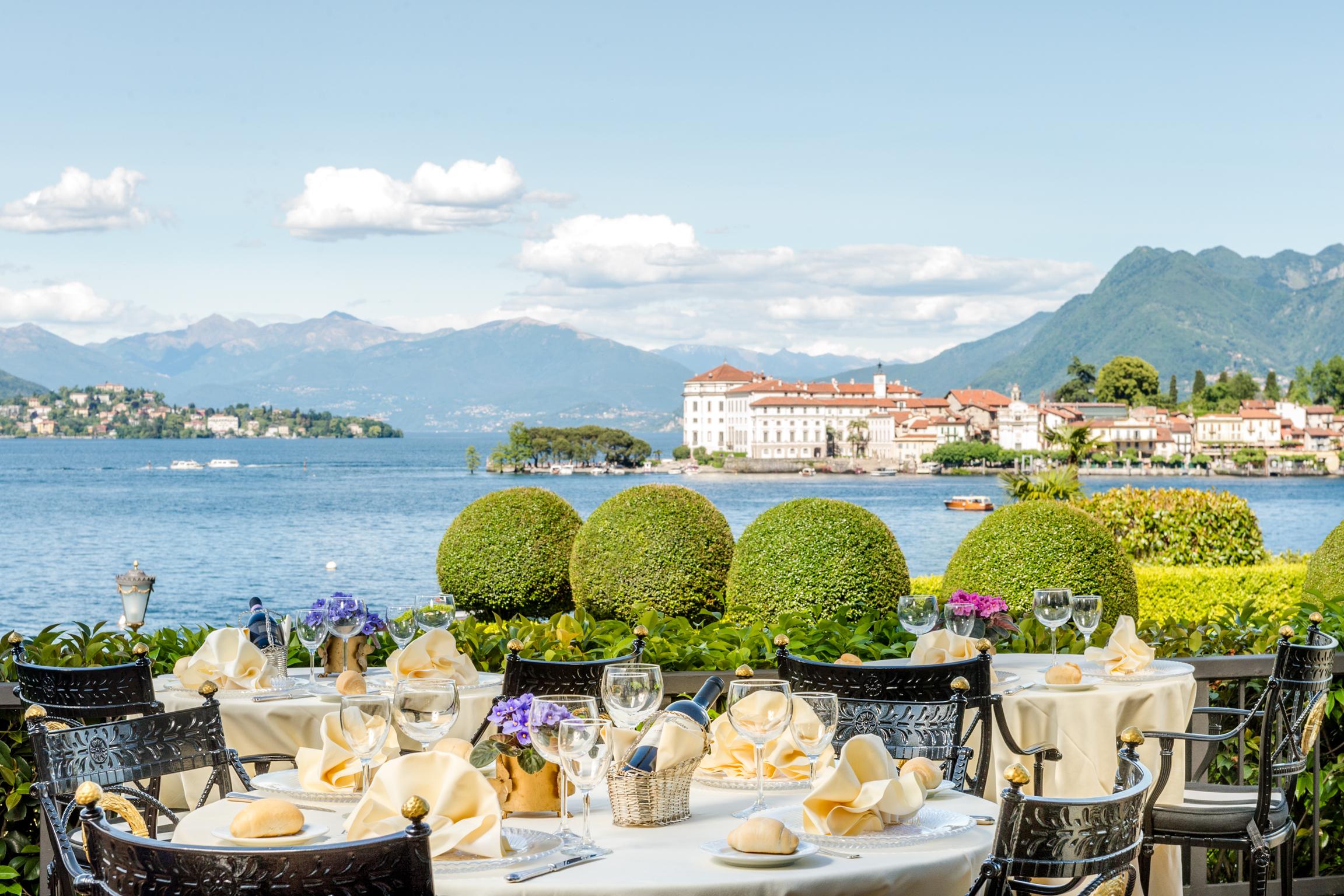 Hotel Villa E Palazzo Aminta Stresa Exteriör bild