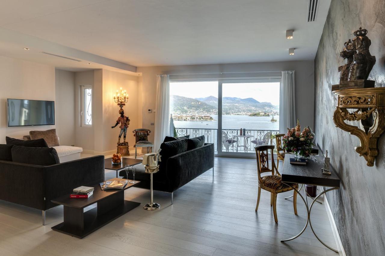 Hotel Villa E Palazzo Aminta Stresa Exteriör bild