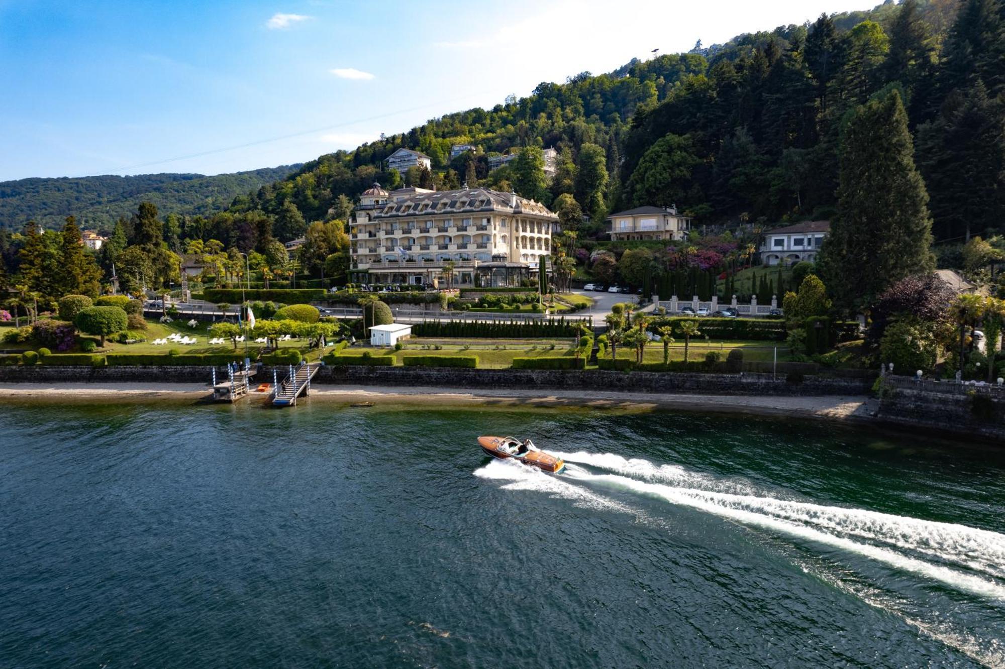 Hotel Villa E Palazzo Aminta Stresa Exteriör bild