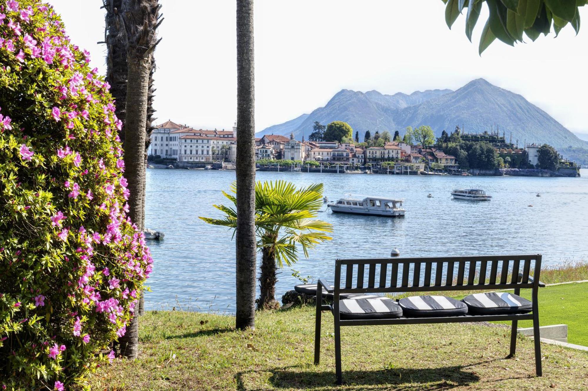 Hotel Villa E Palazzo Aminta Stresa Exteriör bild