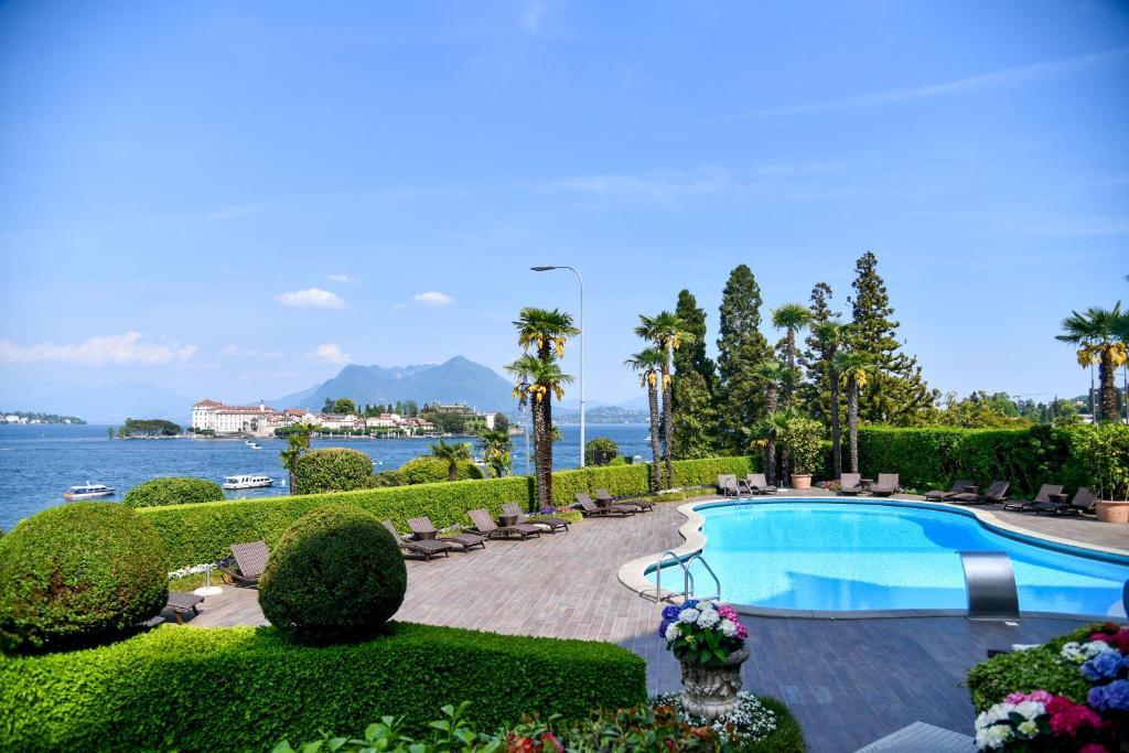Hotel Villa E Palazzo Aminta Stresa Exteriör bild