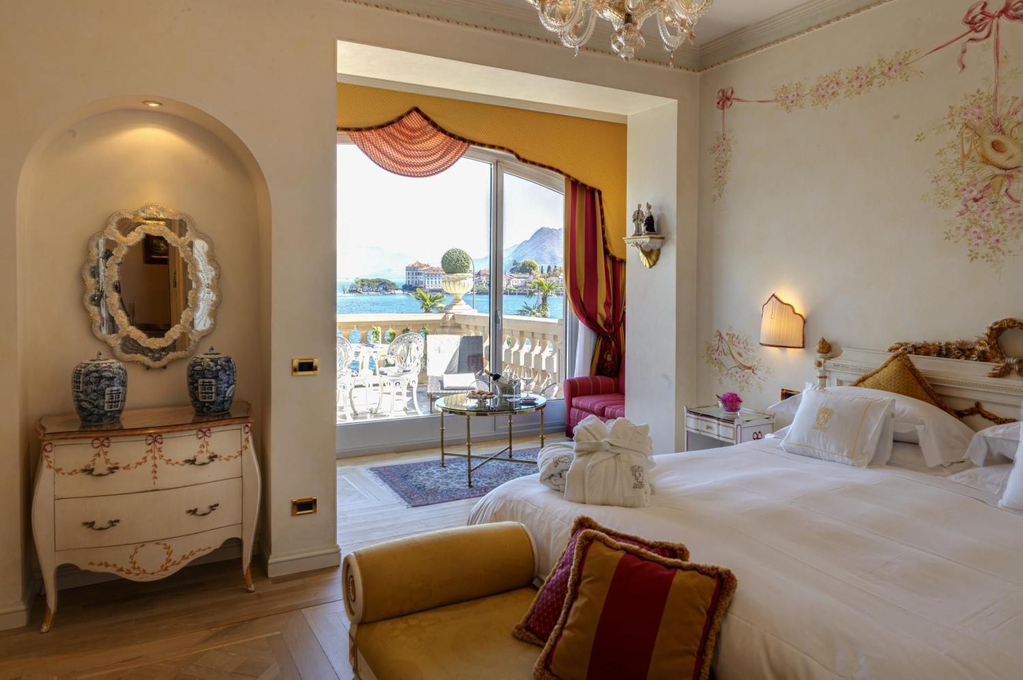 Hotel Villa E Palazzo Aminta Stresa Exteriör bild