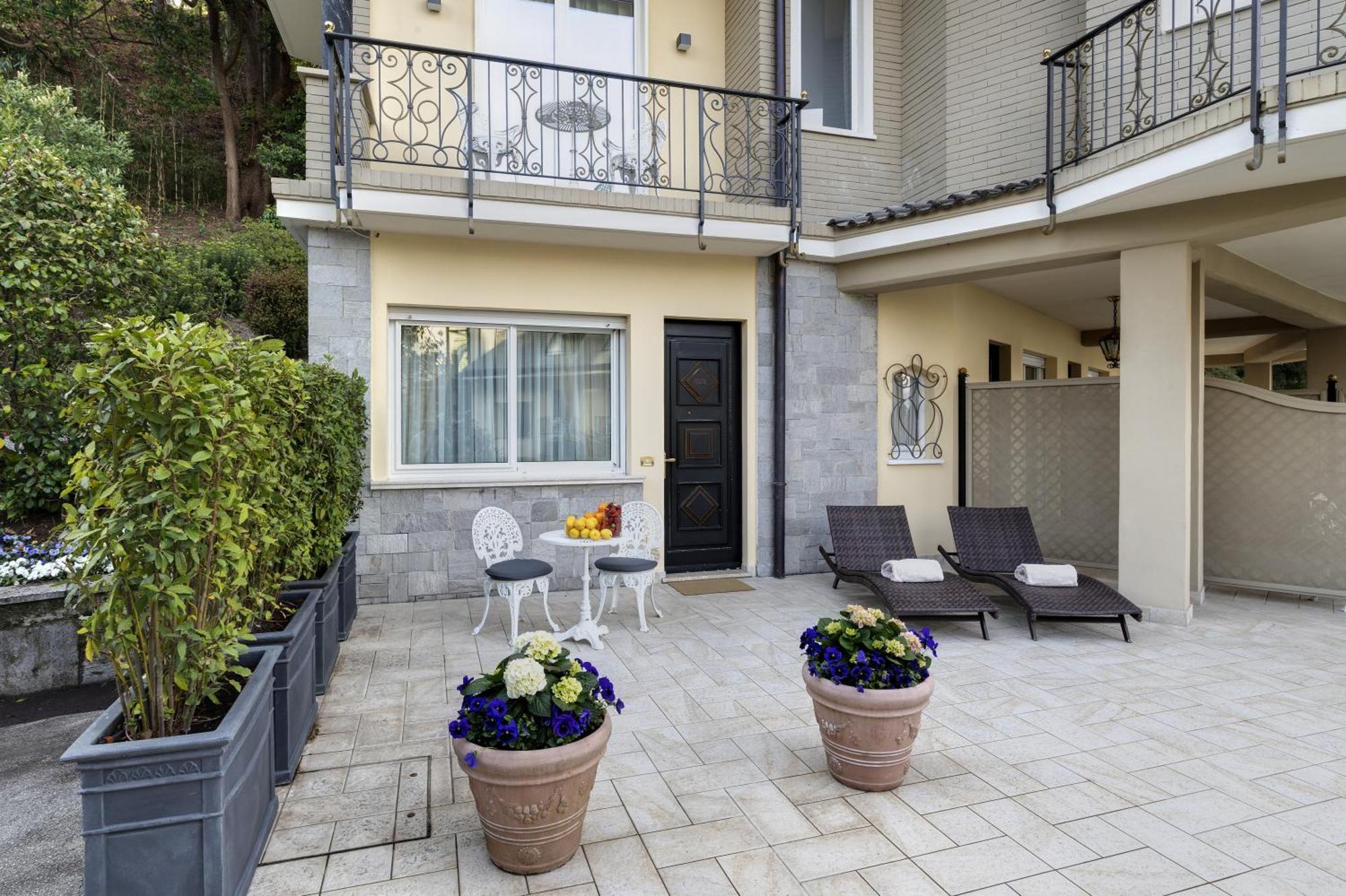 Hotel Villa E Palazzo Aminta Stresa Exteriör bild