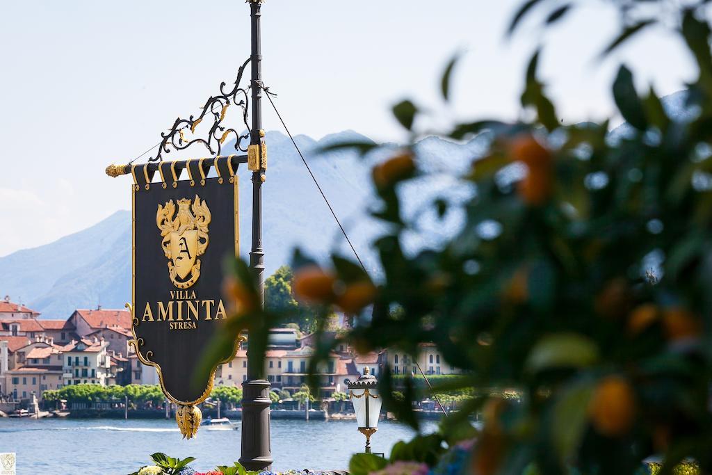 Hotel Villa E Palazzo Aminta Stresa Exteriör bild